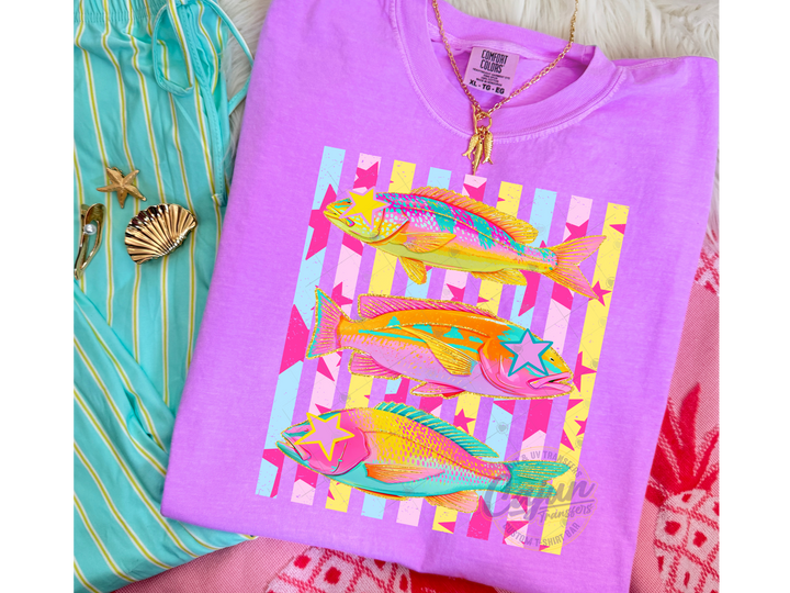 Neon Fish Trio