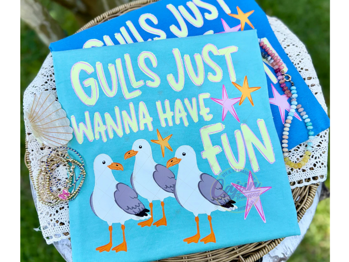 Gulls just Wanna have Fun