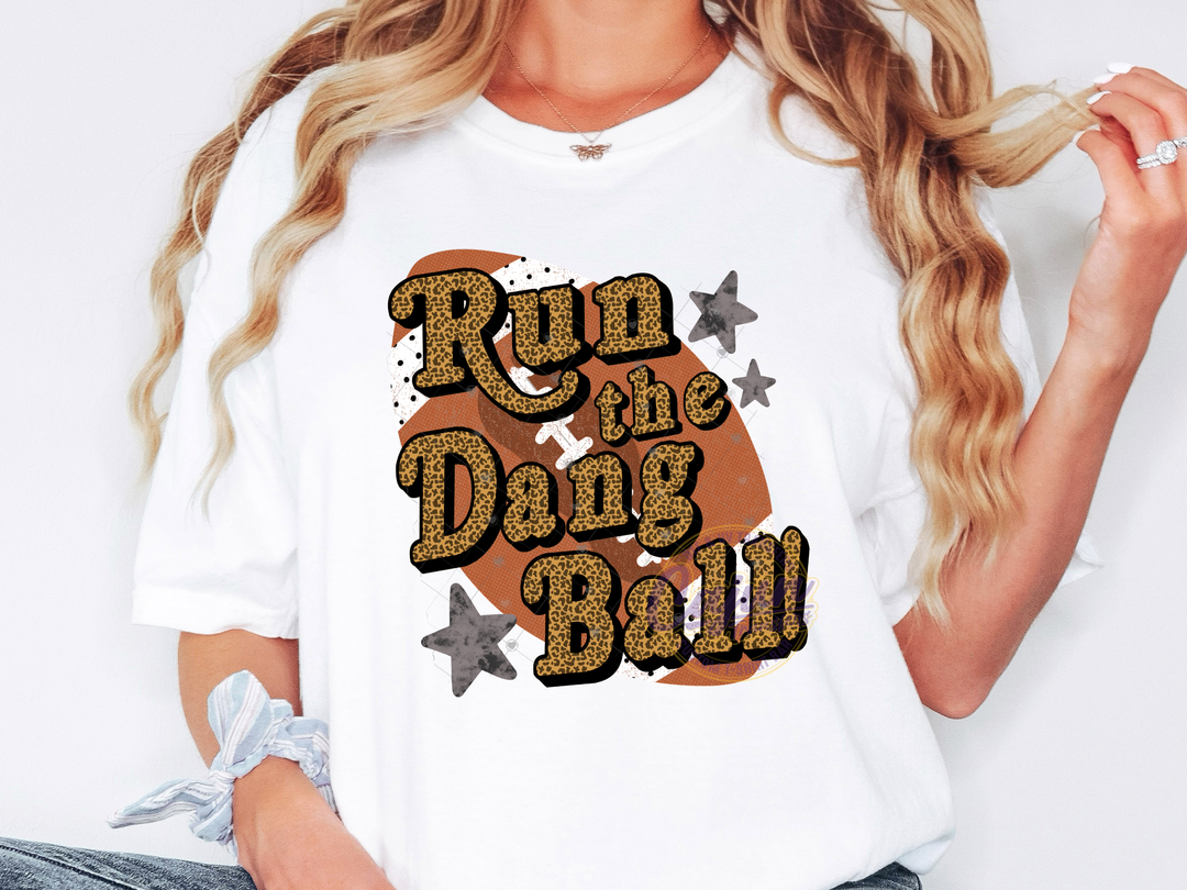 Run the Dang Ball - Brown