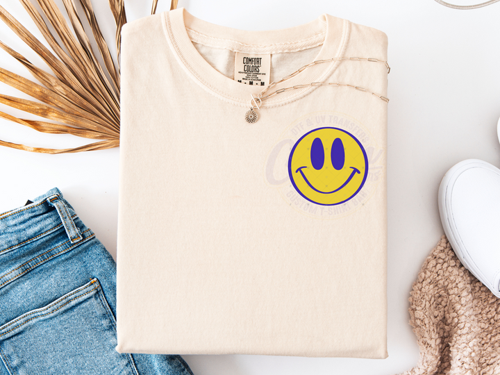 Pocket Design-Yellow Smiley Face