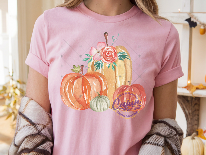 Fall Pumpkins Watercolor