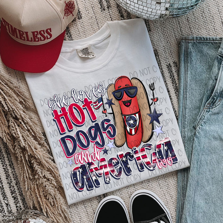 She Loves Hotdogs & American Too