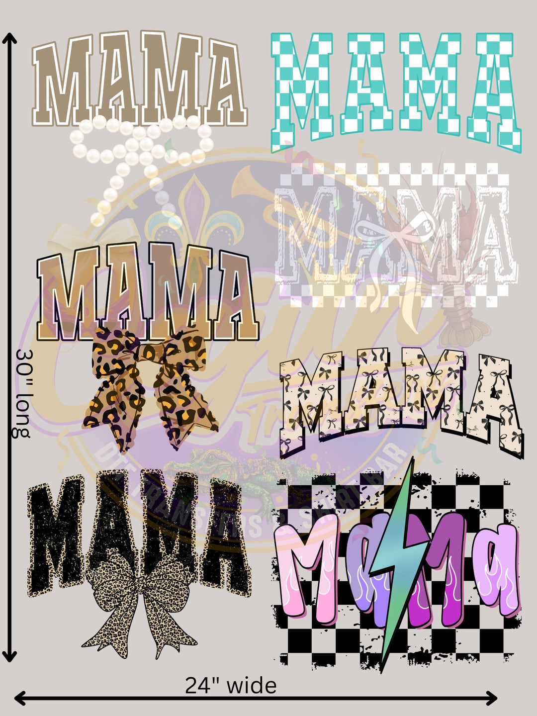 MAMA Pre-Made Gang Sheet