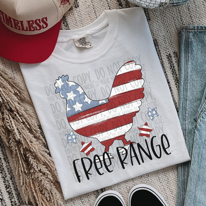 Free Range Patriotic Chicken