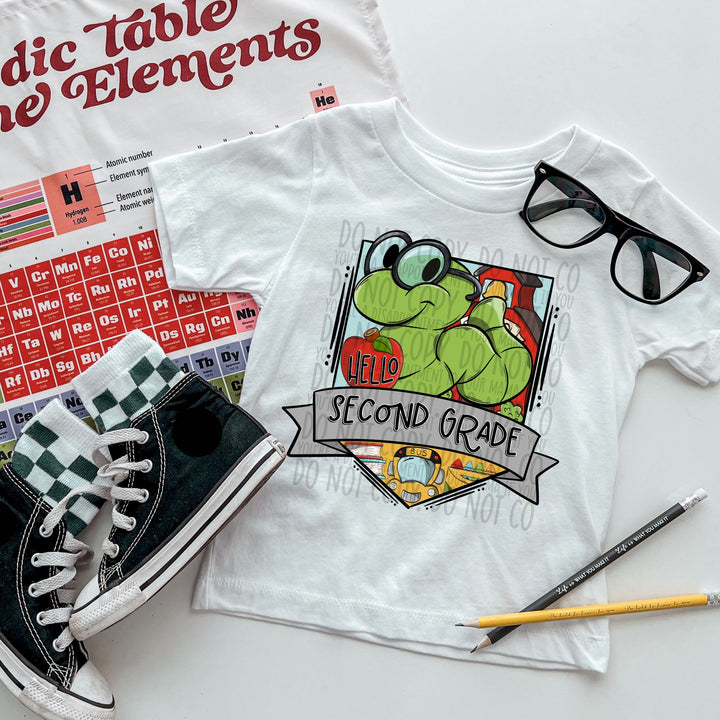 Hello 2nd Grade Worm