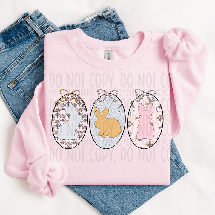 Easter Floral Bunnies