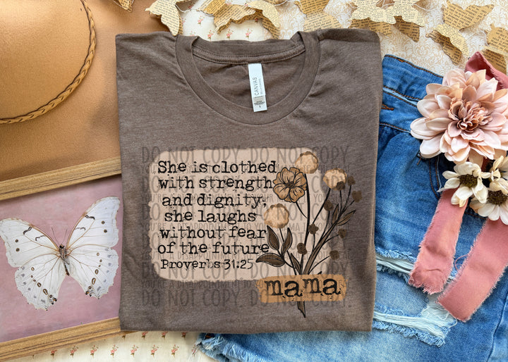 Proverbs 31:25