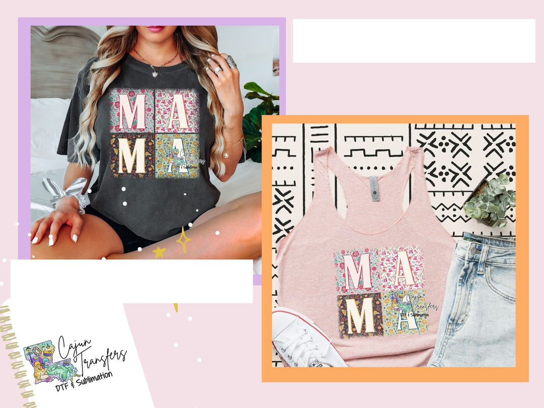 a collage of photos of a woman in a pink shirt and jean shorts