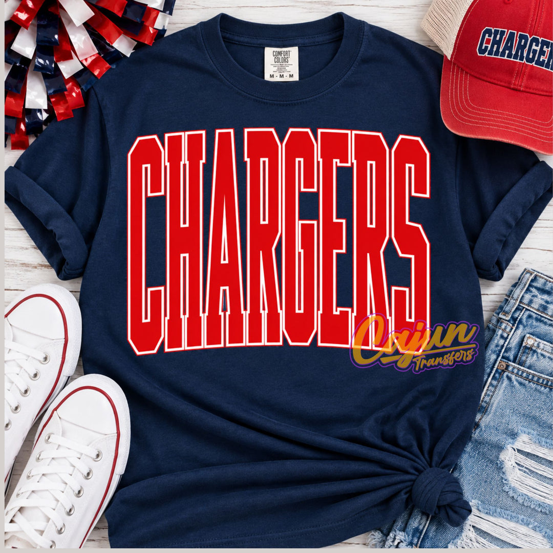 Chargers Varsity Red