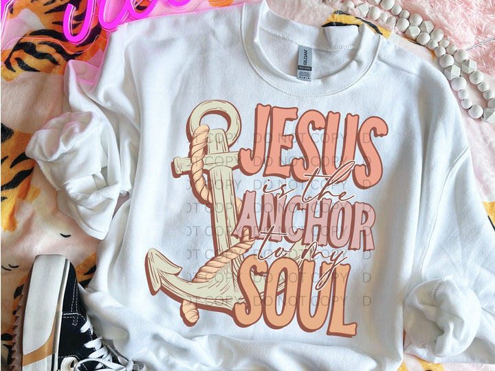 a t - shirt that says jesus anchor to the soul