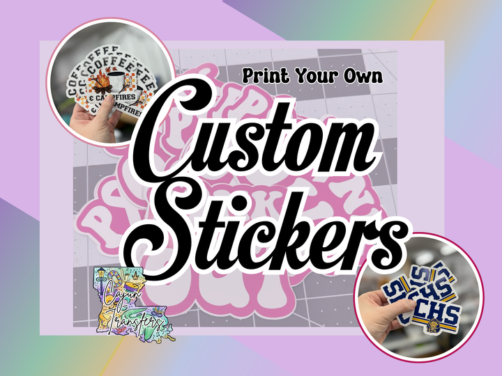 Custom Die Cut Stickers