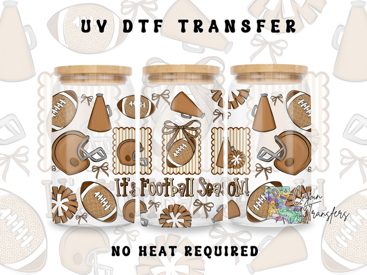 It's Football Season Libbey Wrap