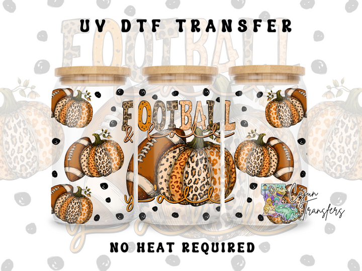 Football & Fall Libbey Wrap