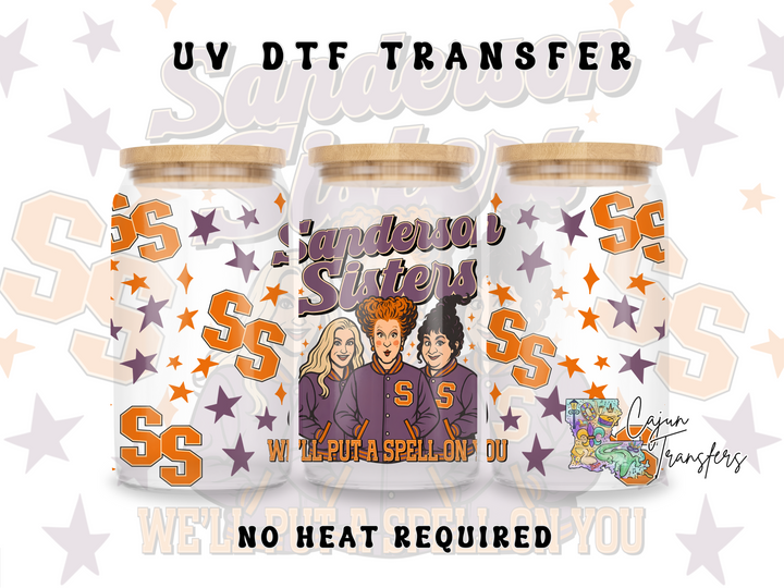Halloween Sisters Libbey Wrap