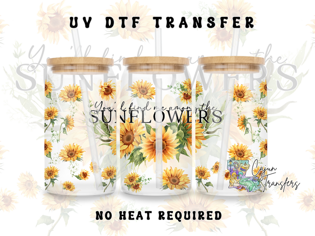 Among the Sunflowers - Libbey Cup Wrap