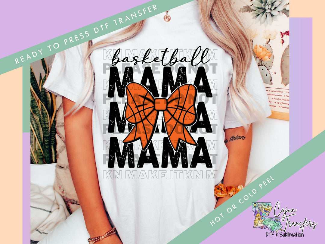 BASKETBALL MAMA BOW 34
