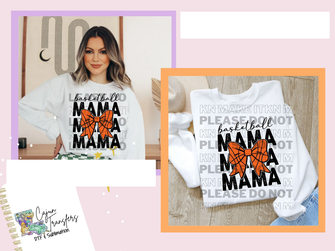 BASKETBALL MAMA BOW 34