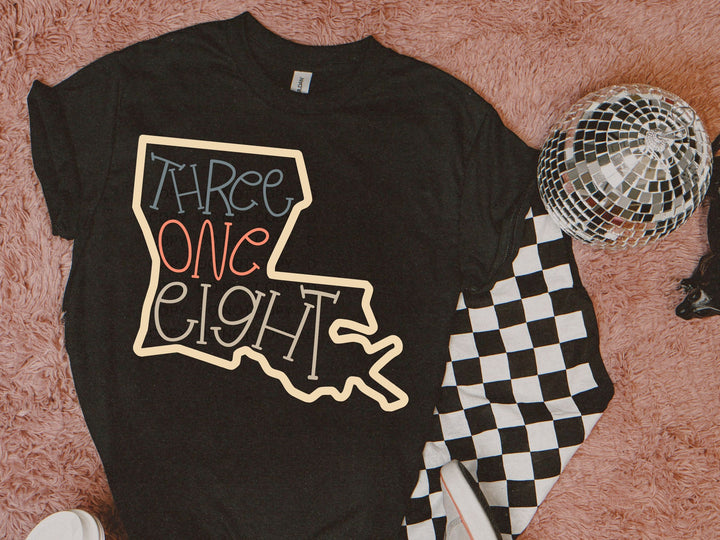 a t - shirt that says three one light on it