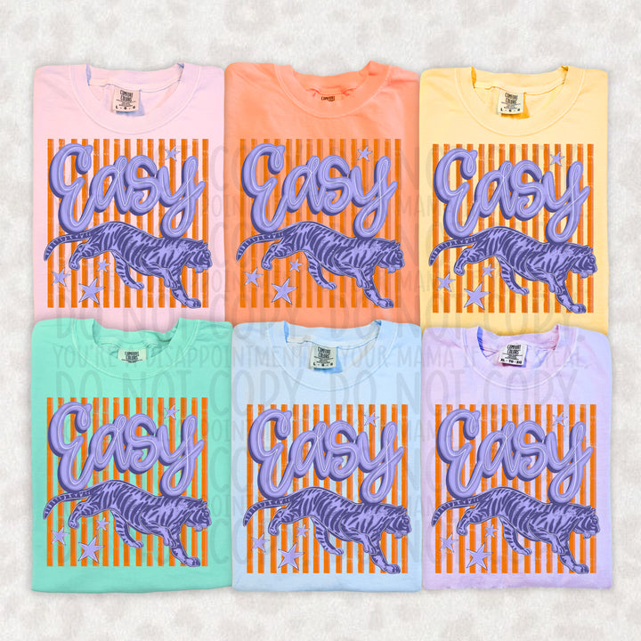 Easy Tiger - Purple & Orange