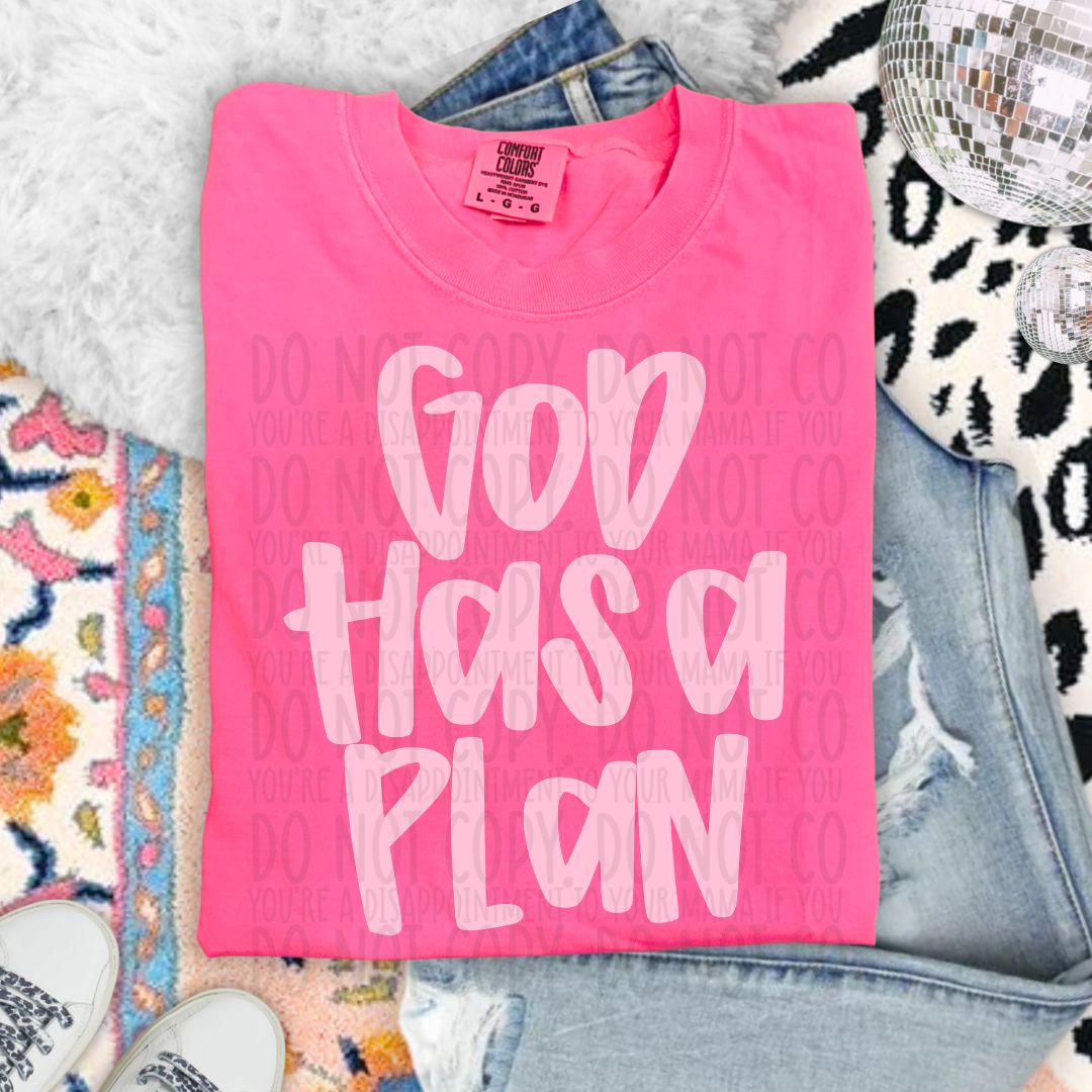 God has a Plan - Pink