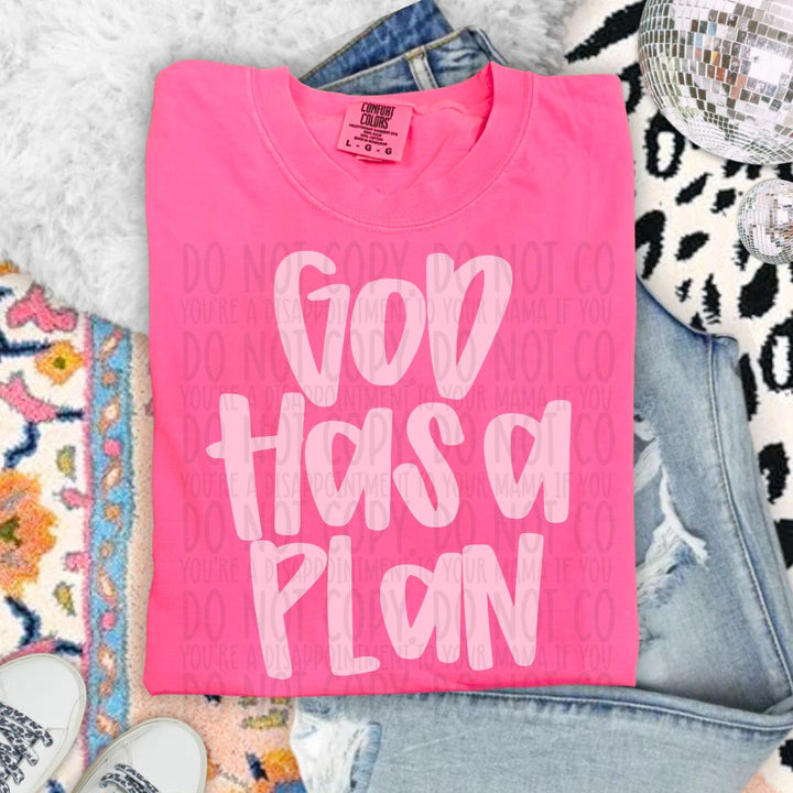 God has a Plan - Pink