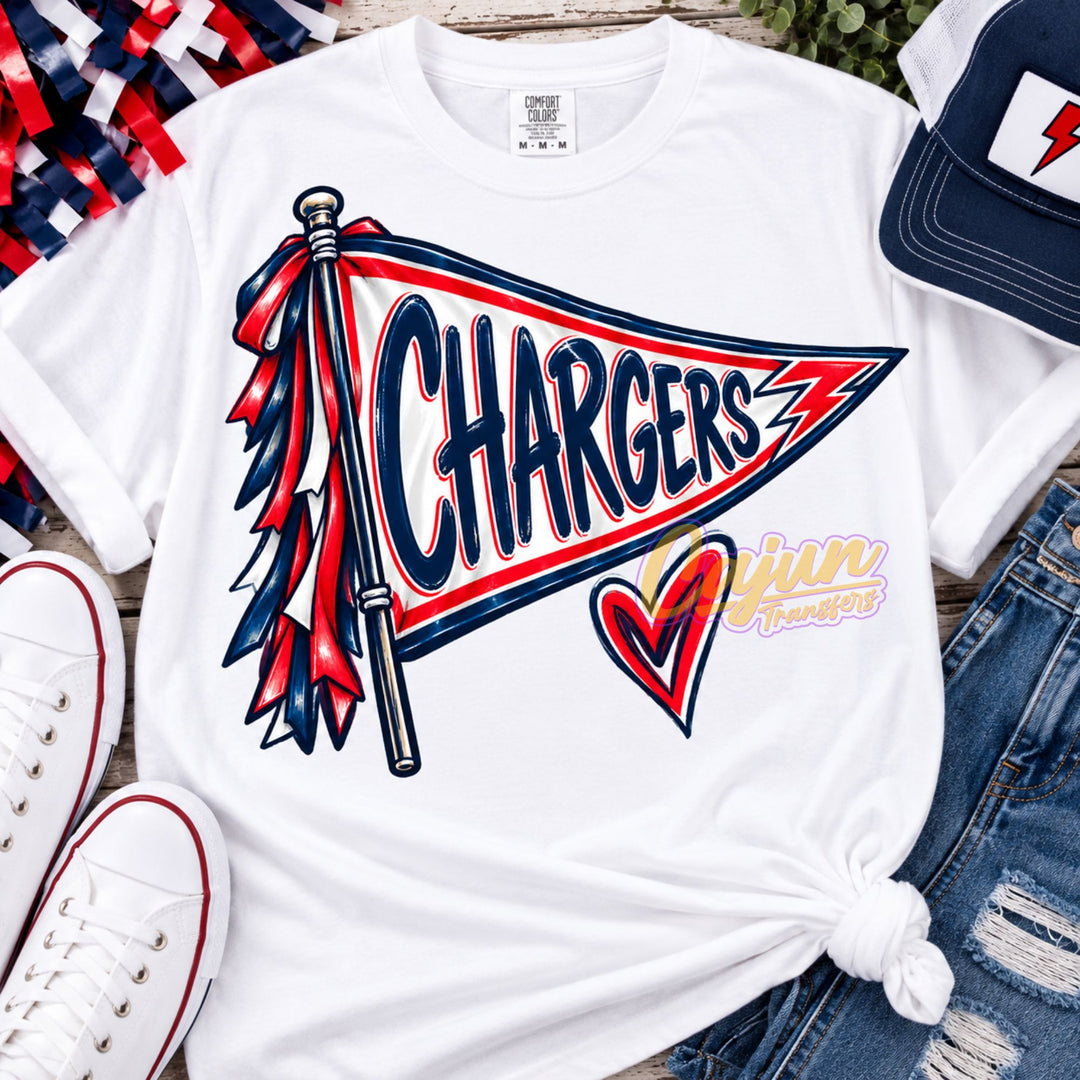 Chargers Pennant