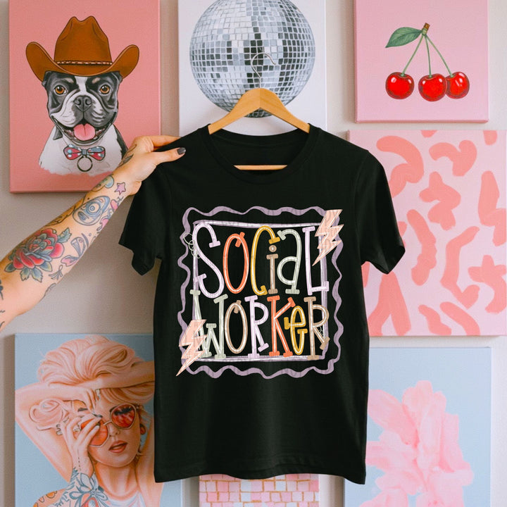 Doodle Social Worker