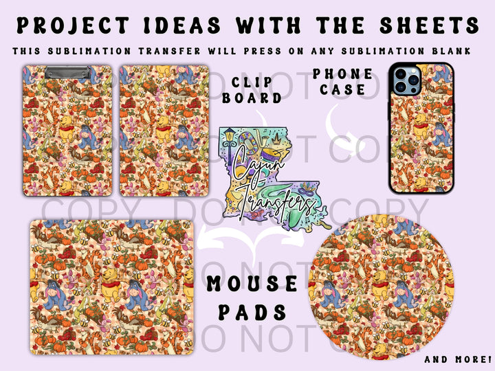 Oh Brother Sublimation Transfer Sheet