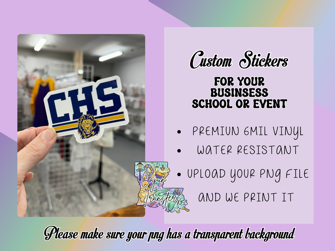 Custom Die Cut Stickers