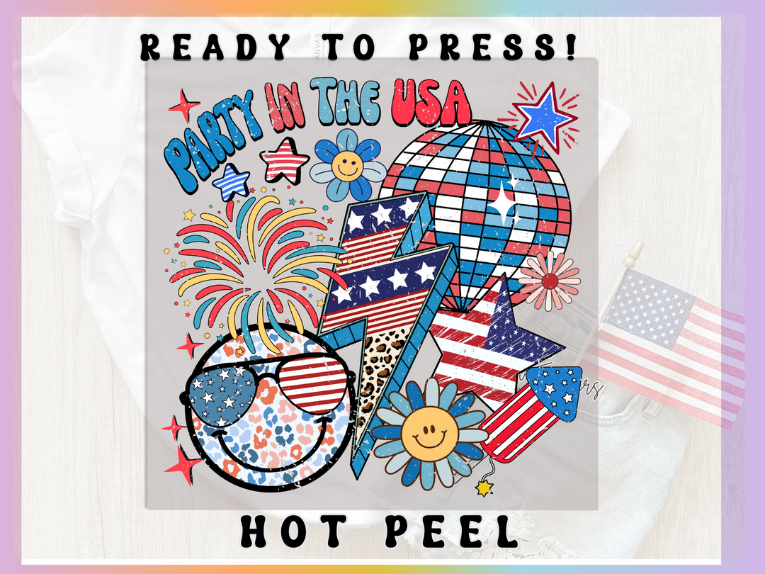 a picture of a party in the usa