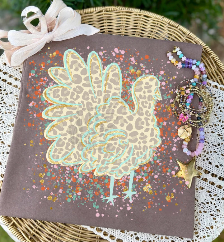 Turkey Splatter - Leopard