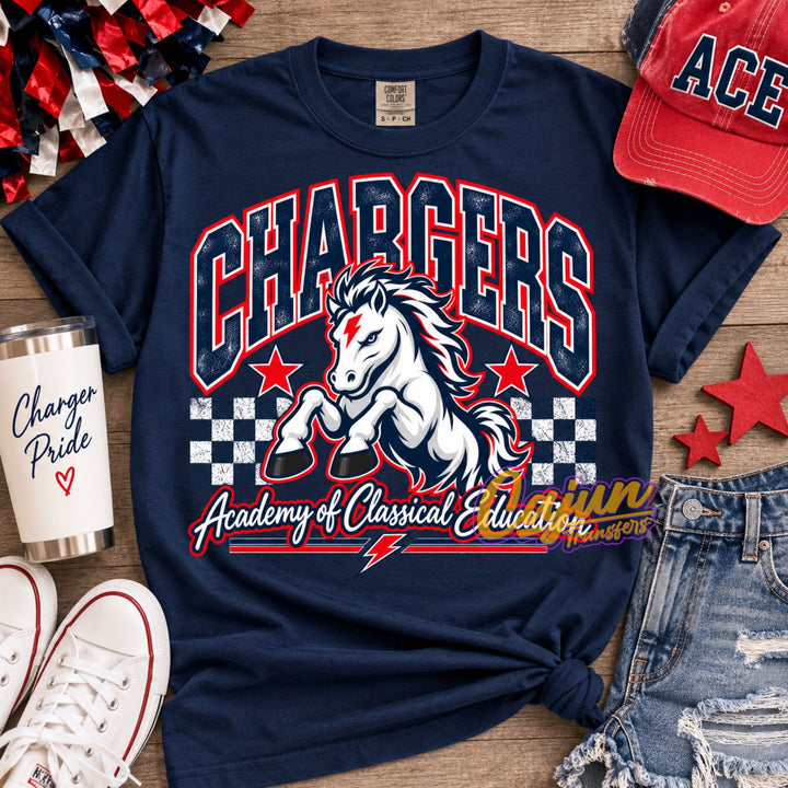 Chargers Checkered