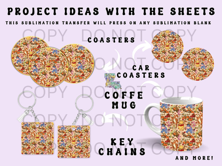 Oh Brother Sublimation Transfer Sheet