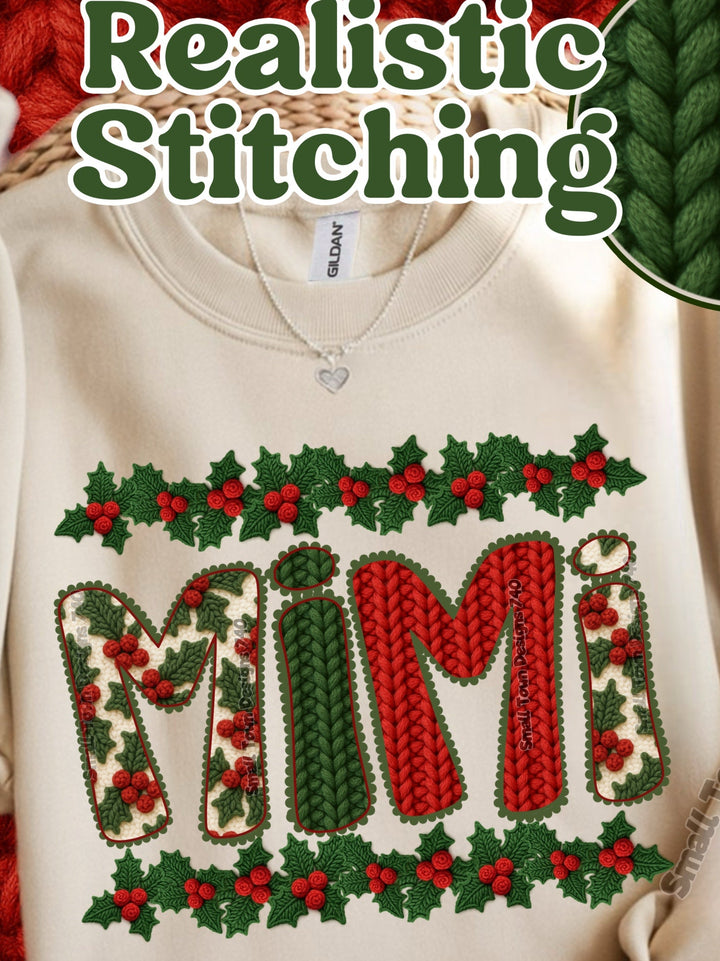 Christmas Crochet Mimi