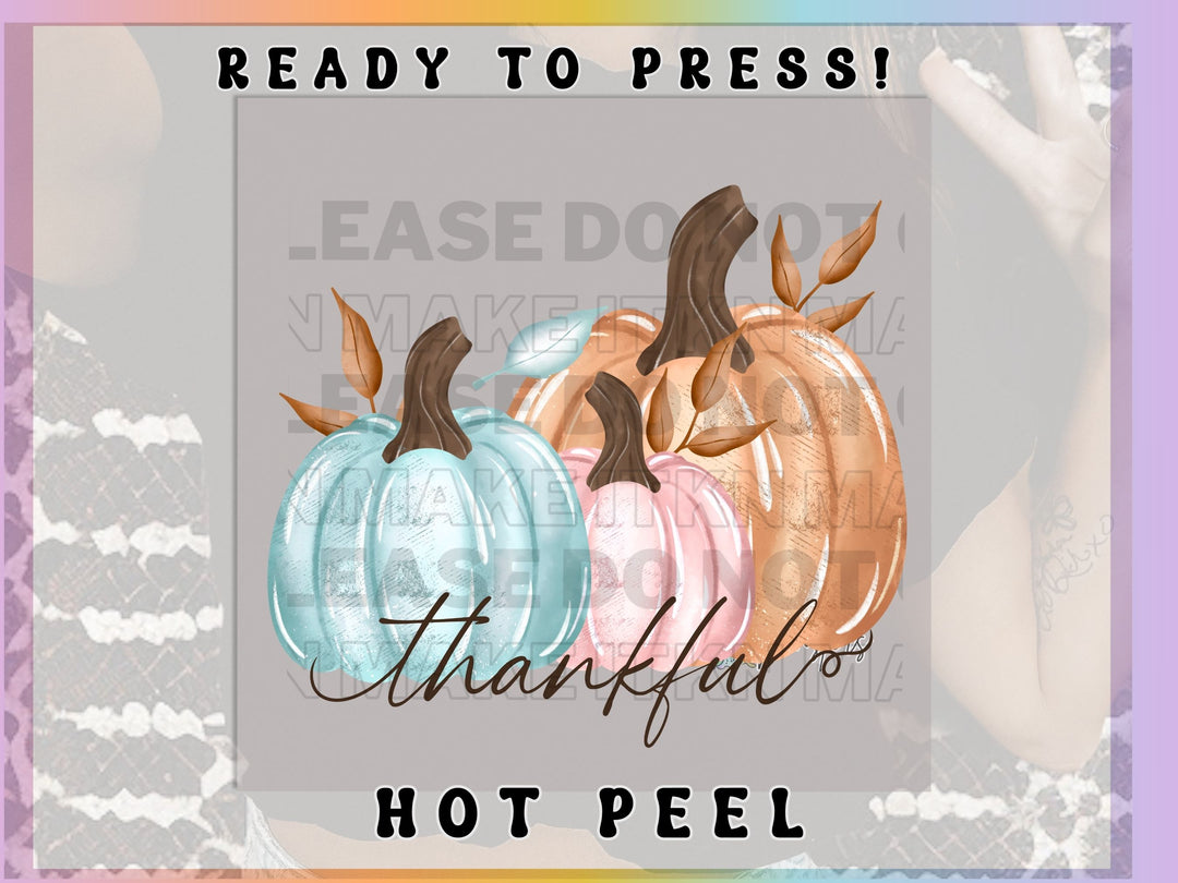 a picture of three pumpkins with the words ready to press