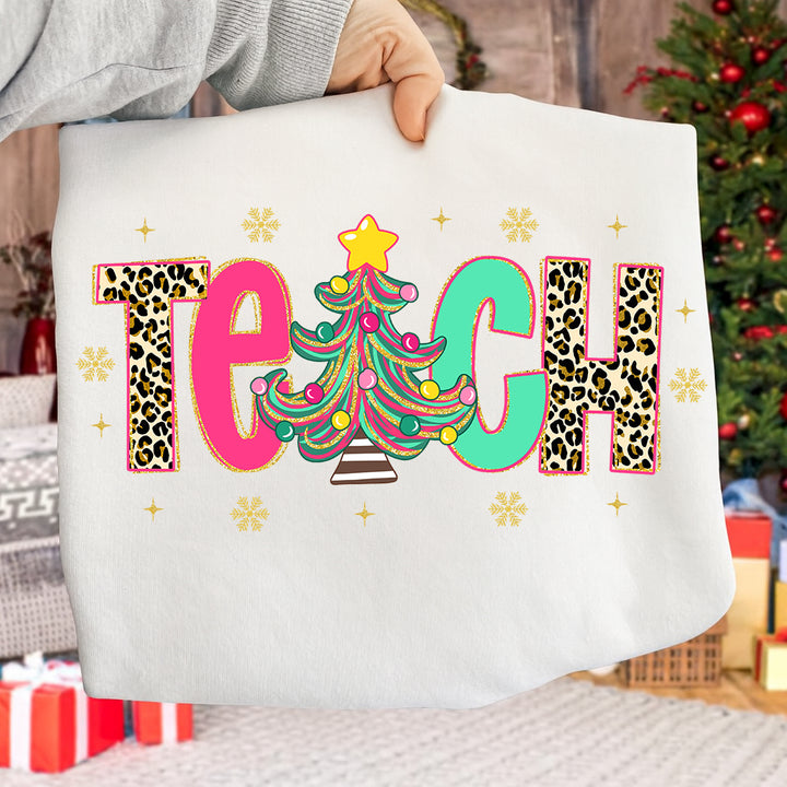 Teach Christmas Leopard