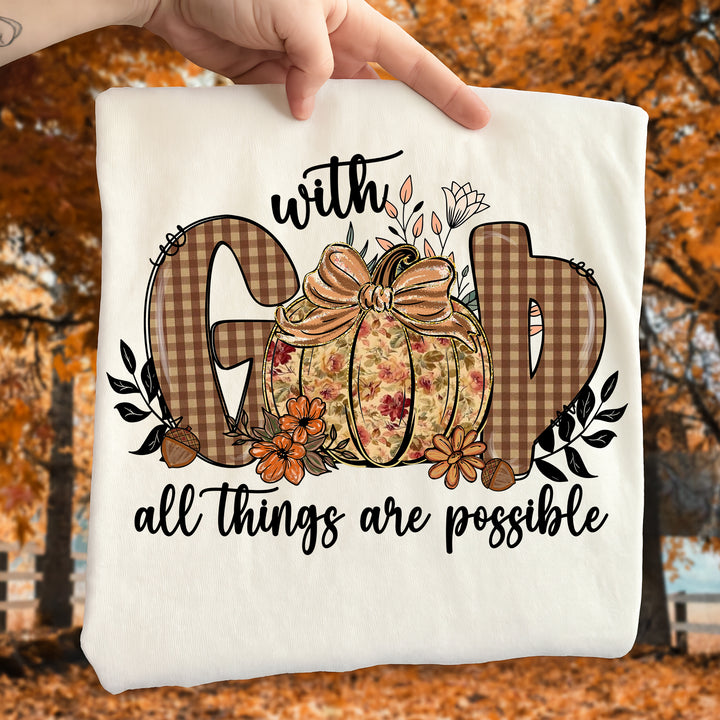 With God all Things are Possible