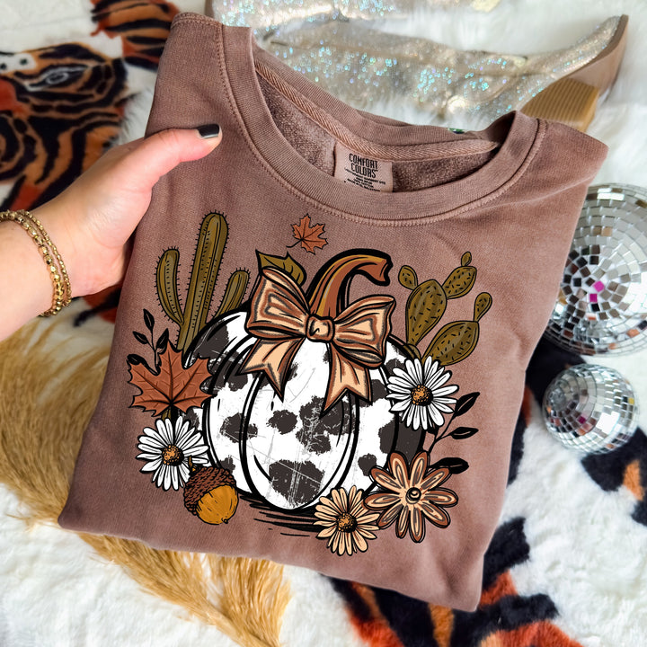 Western Floral Pumpkin