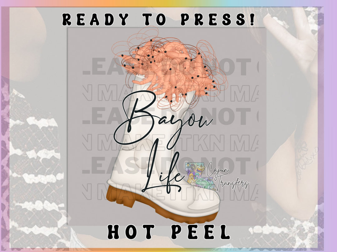 a picture of a boot with the words, ready to press