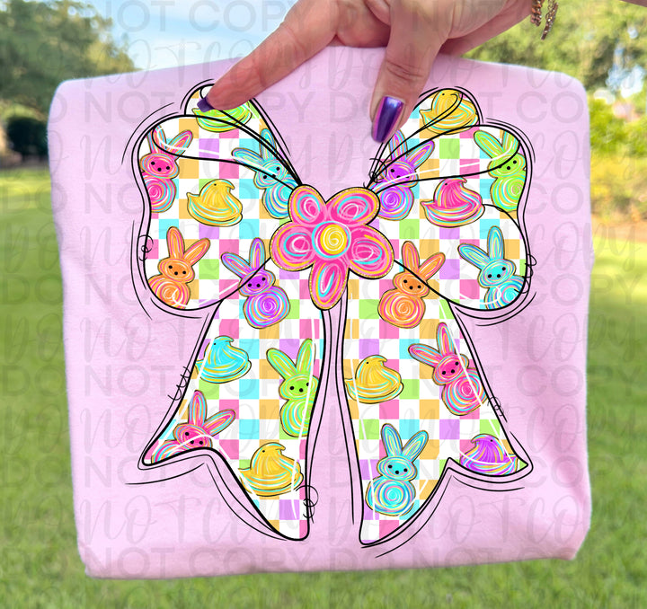 Easter Collage Bow