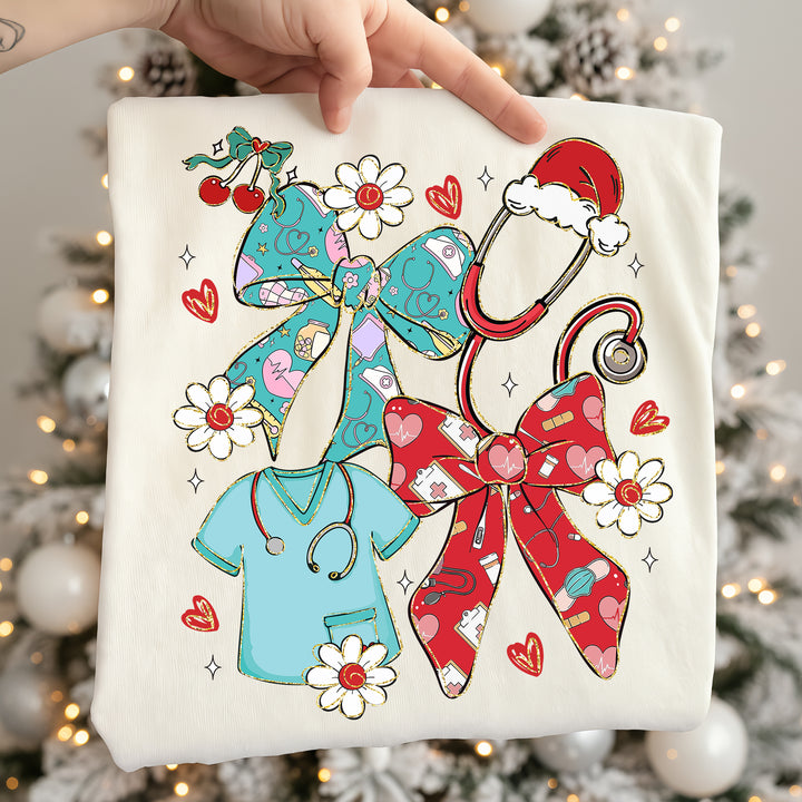 Nurse & Bows Collage