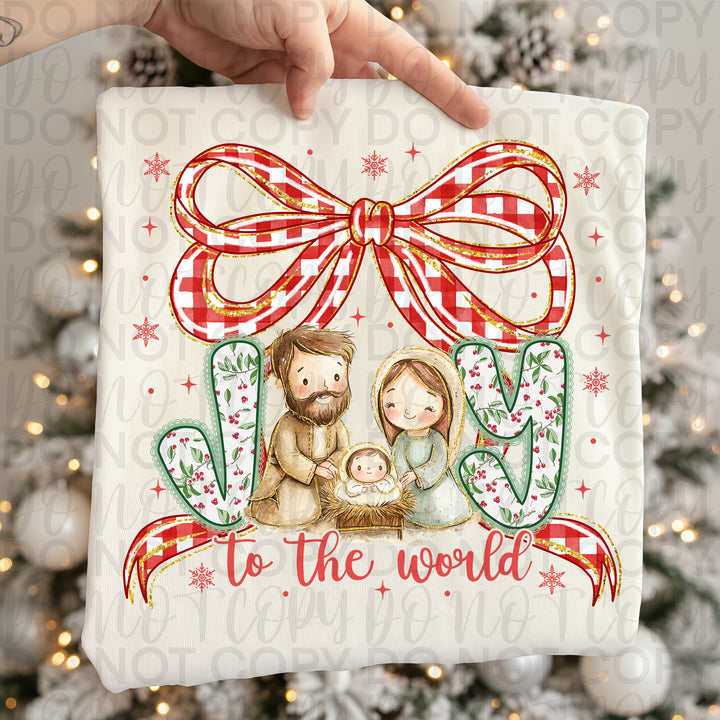 Joy to the World-Red