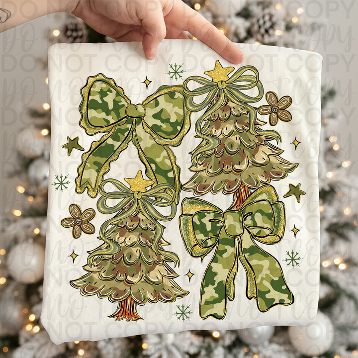 Camo Christmas Collage