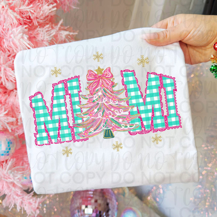 Faux Lace Christmas Mimi
