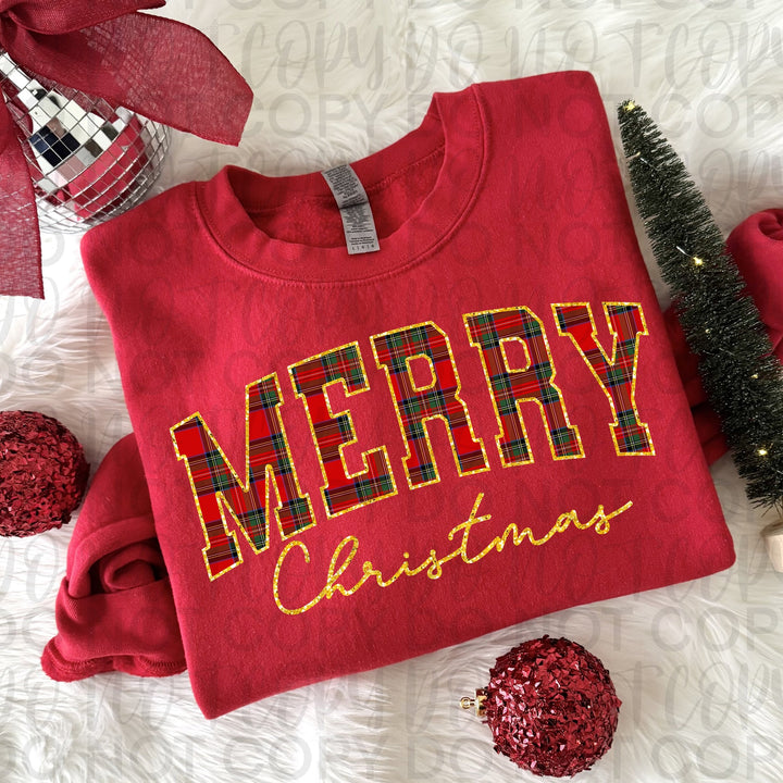 Merry Christmas Plaid