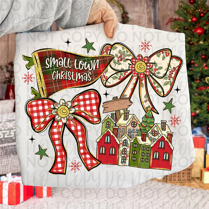 Small Town Christmas Collage