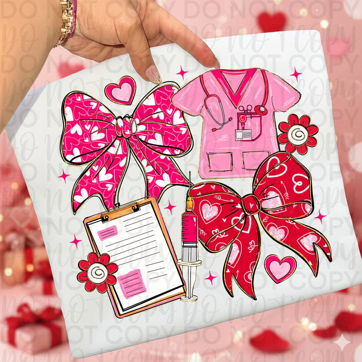 Valentine Nurse Collage