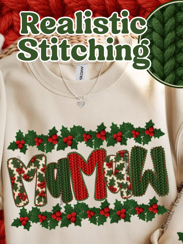 Christmas Crochet Mamaw