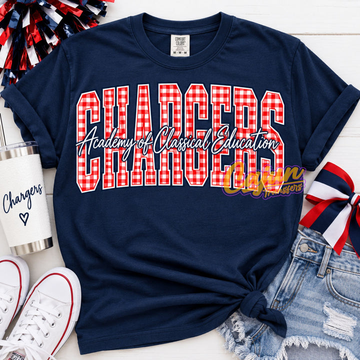 Chargers Gingham