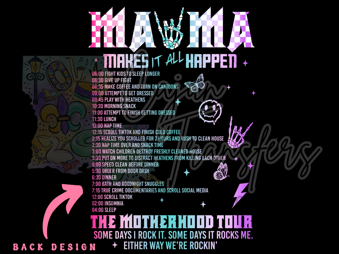 the poster for ma ma makes it happen